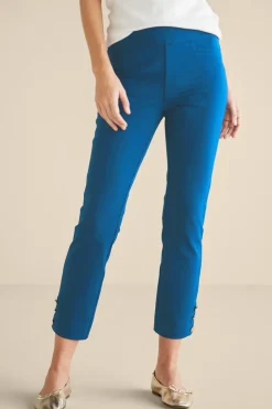 Soft Surroundings Soft Essential Superla Slim Leg Crop Pants| Pants