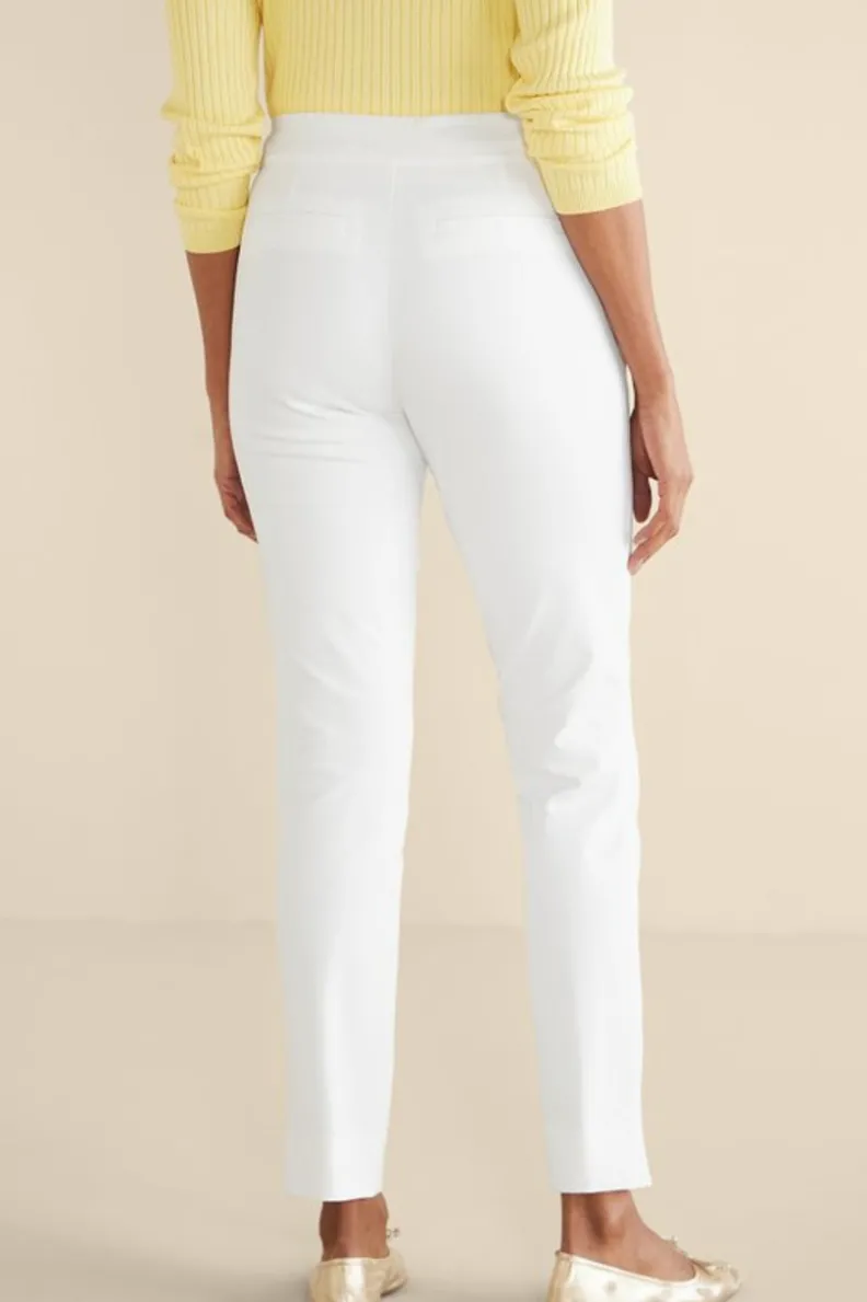 Soft Surroundings Soft Essential Superla Slim Leg Pants| Pants