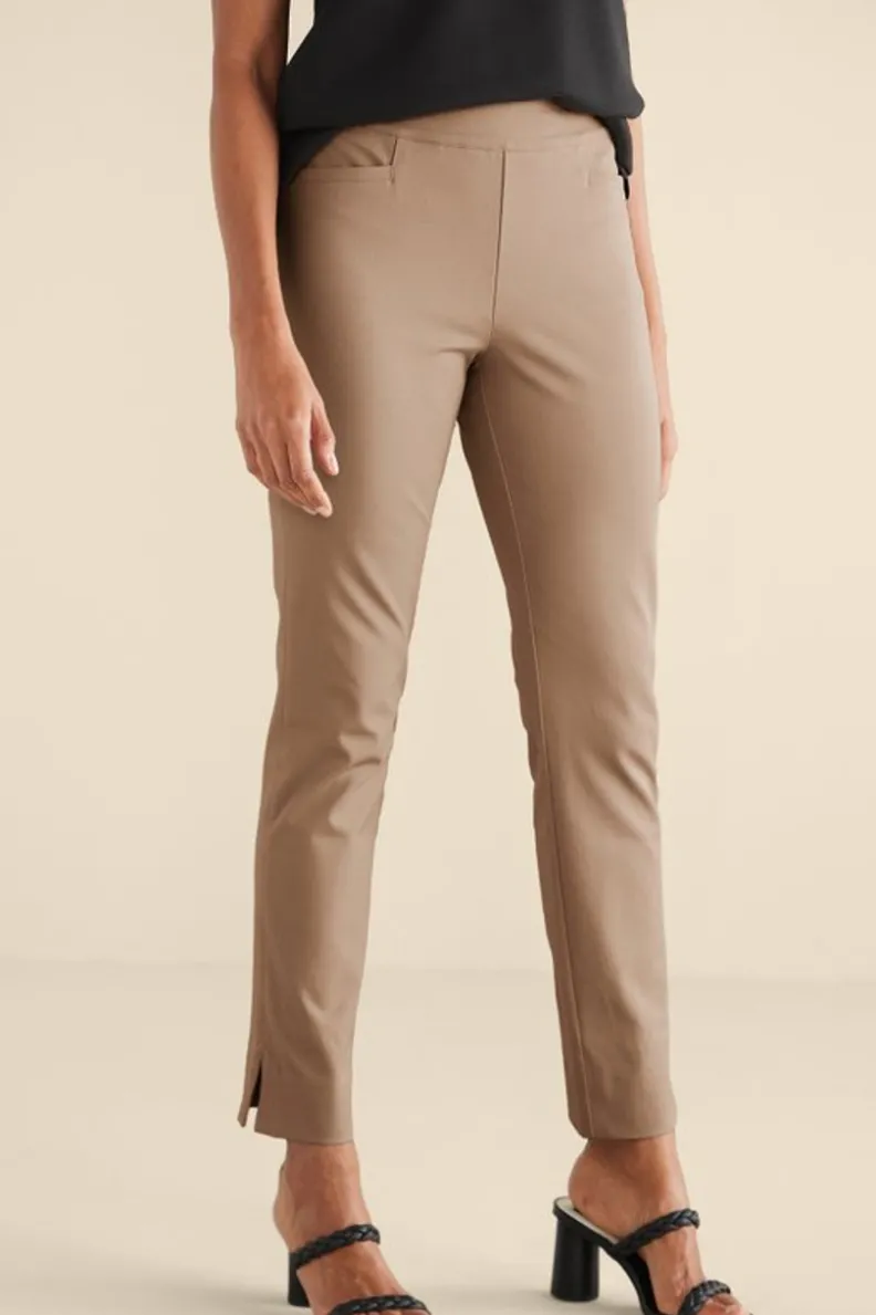 Soft Surroundings Soft Essential Superla Slim Leg Pants| Pants