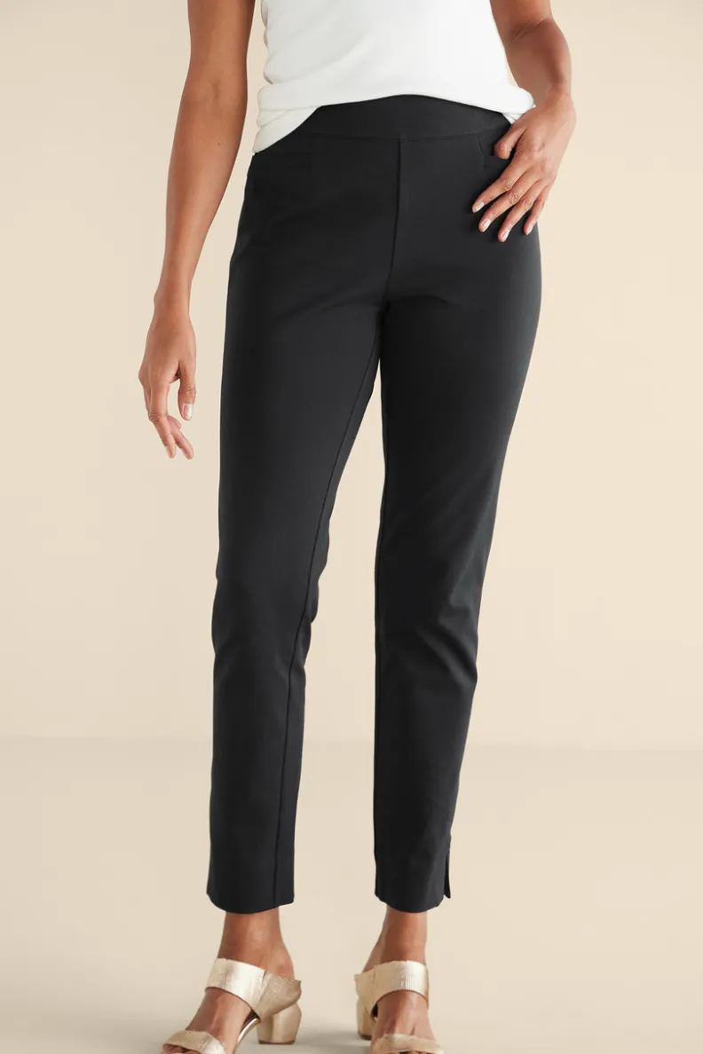 Soft Surroundings Soft Essential Superla Slim Leg Pants| Pants