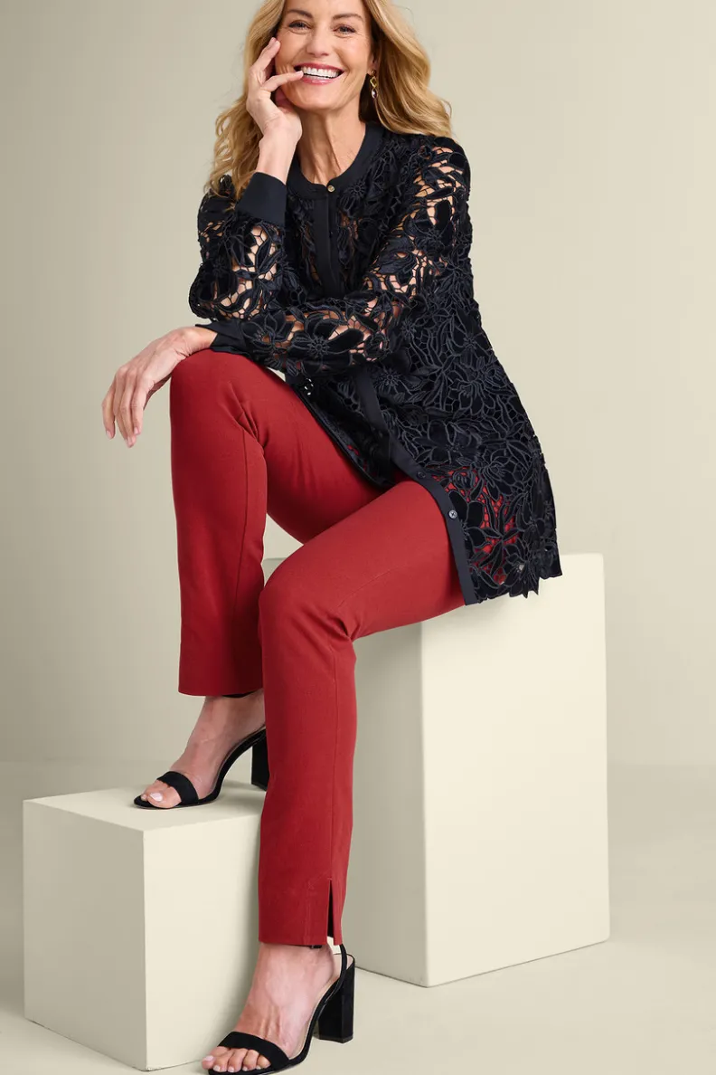Soft Surroundings Soft Essential Superla Slim Leg Pants| Pants
