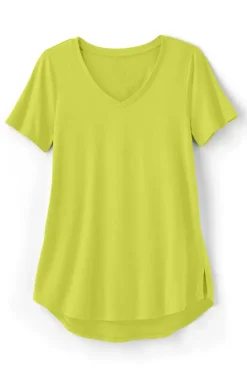 Soft Surroundings Soft Essential Supima Isabel Short Sleeve Tunic| Tops|Tunics & Leggings
