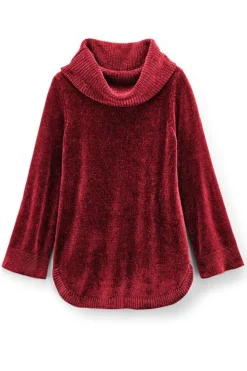 Soft Surroundings Soft Winds Chenille Tunic Sweater| Tops|Sweaters & Cardigans