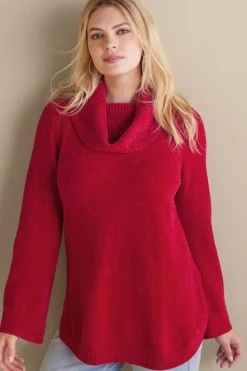 Soft Surroundings Soft Winds Chenille Tunic Sweater| Tops|Sweaters & Cardigans