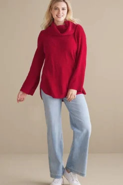 Soft Surroundings Soft Winds Chenille Tunic Sweater| Tops|Sweaters & Cardigans