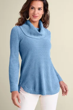 Soft Surroundings Soft Winds Chenille Tunic Sweater| Tops|Sweaters & Cardigans