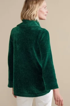 Soft Surroundings Soft Winds Chenille Tunic Sweater| Tops|Sweaters & Cardigans
