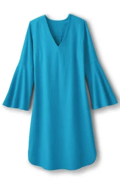 Soft Surroundings Soleil Linen Blend Dress| Dresses
