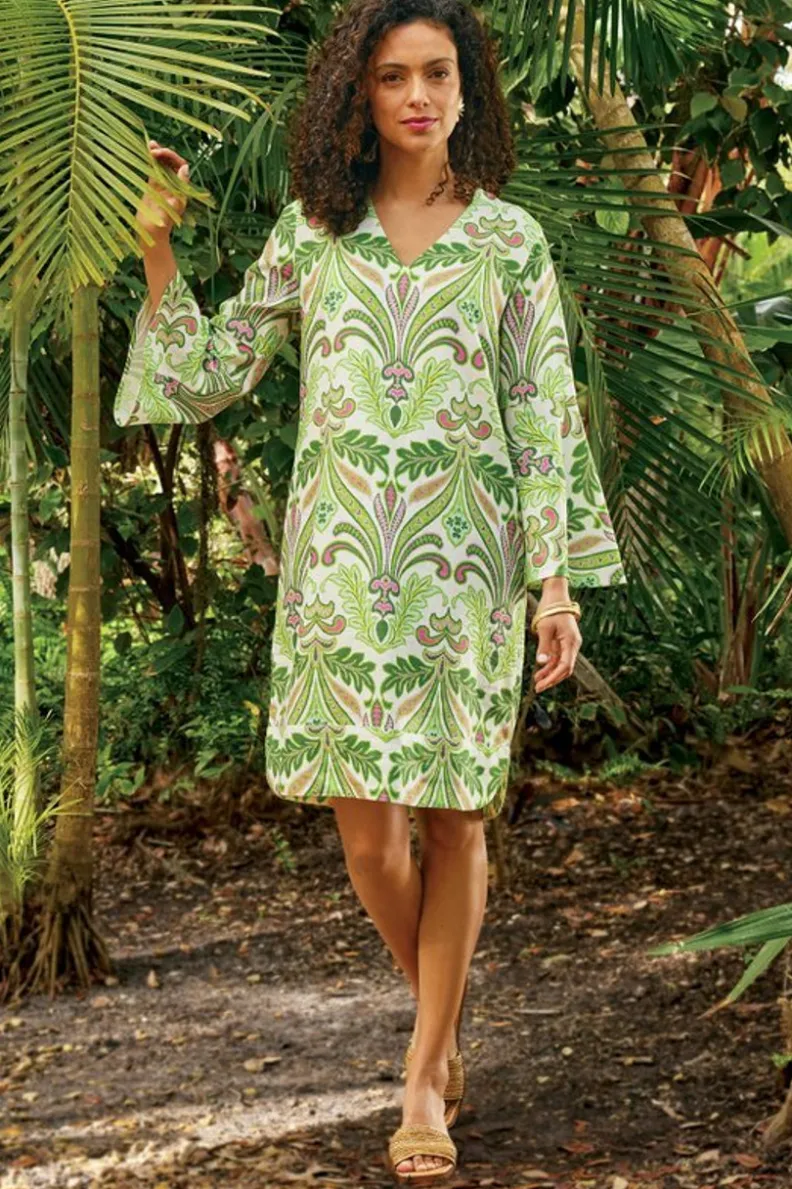 Soft Surroundings Soleil Linen Blend Dress| Dresses
