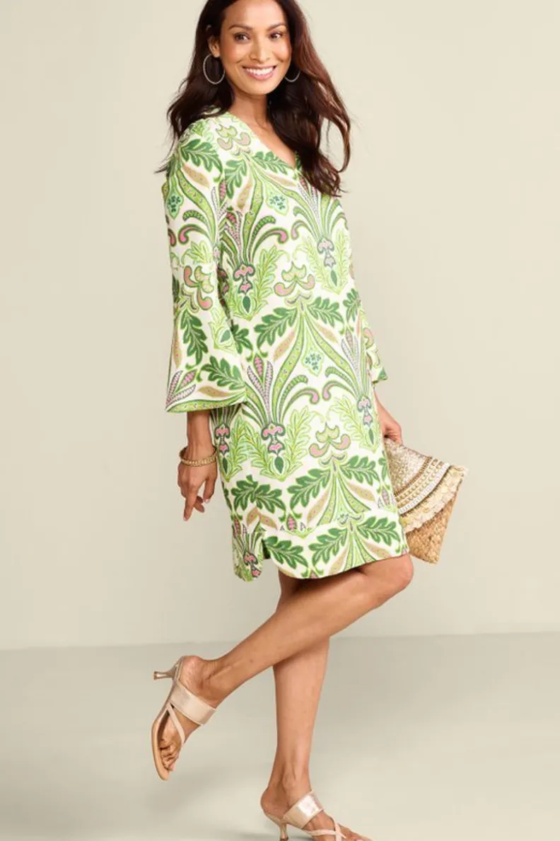 Soft Surroundings Soleil Linen Blend Dress| Dresses