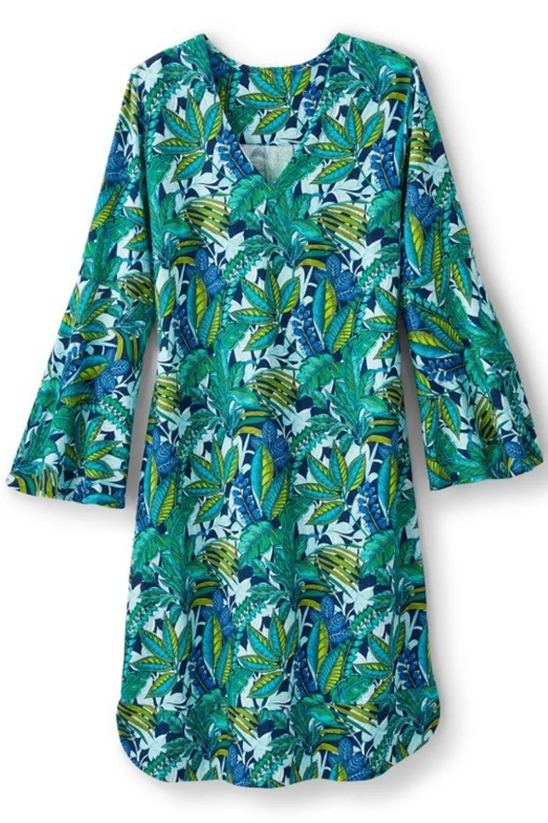 Soft Surroundings Soleil Linen Blend Dress| Dresses