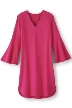 Soft Surroundings Soleil Linen Blend Dress| Dresses