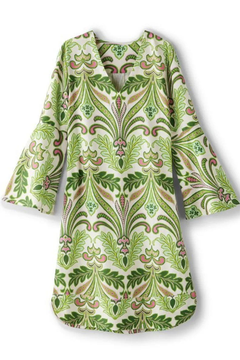 Soft Surroundings Soleil Linen Blend Dress| Dresses
