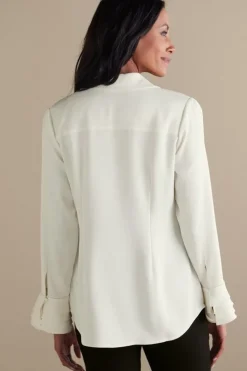 Soft Surroundings Sonnet Blouse| Tops