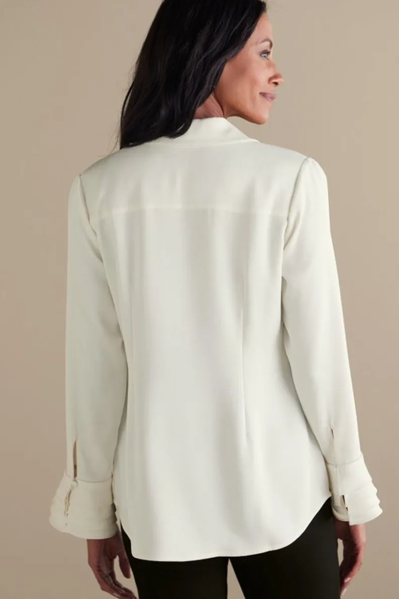 Soft Surroundings Sonnet Blouse| Tops