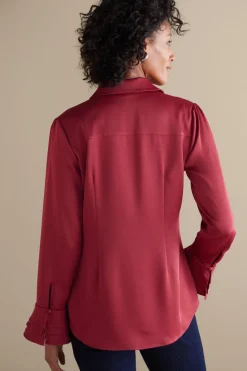 Soft Surroundings Sonnet Blouse| Tops