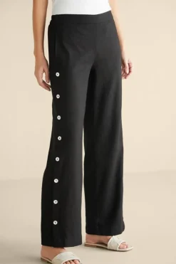 Soft Surroundings Sonoma Linen Blend Wide Leg Pants| Pants