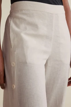 Soft Surroundings Sonoma Linen Blend Wide Leg Pants| Pants