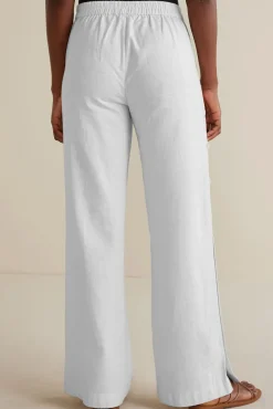 Soft Surroundings Sonoma Linen Blend Wide Leg Pants| Pants
