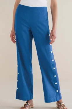 Soft Surroundings Sonoma Linen Blend Wide Leg Pants| Pants