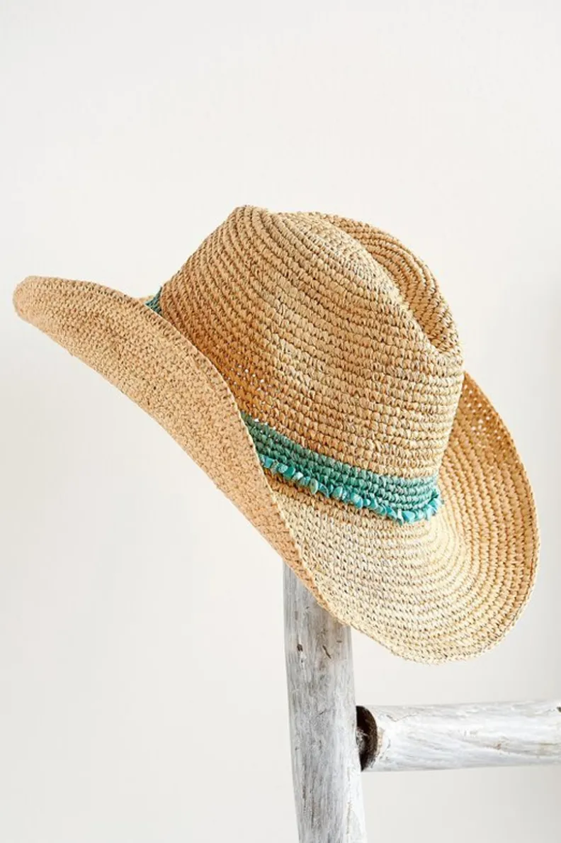 Soft Surroundings Tahitian Cowboy Hat| Jewelry|Hats