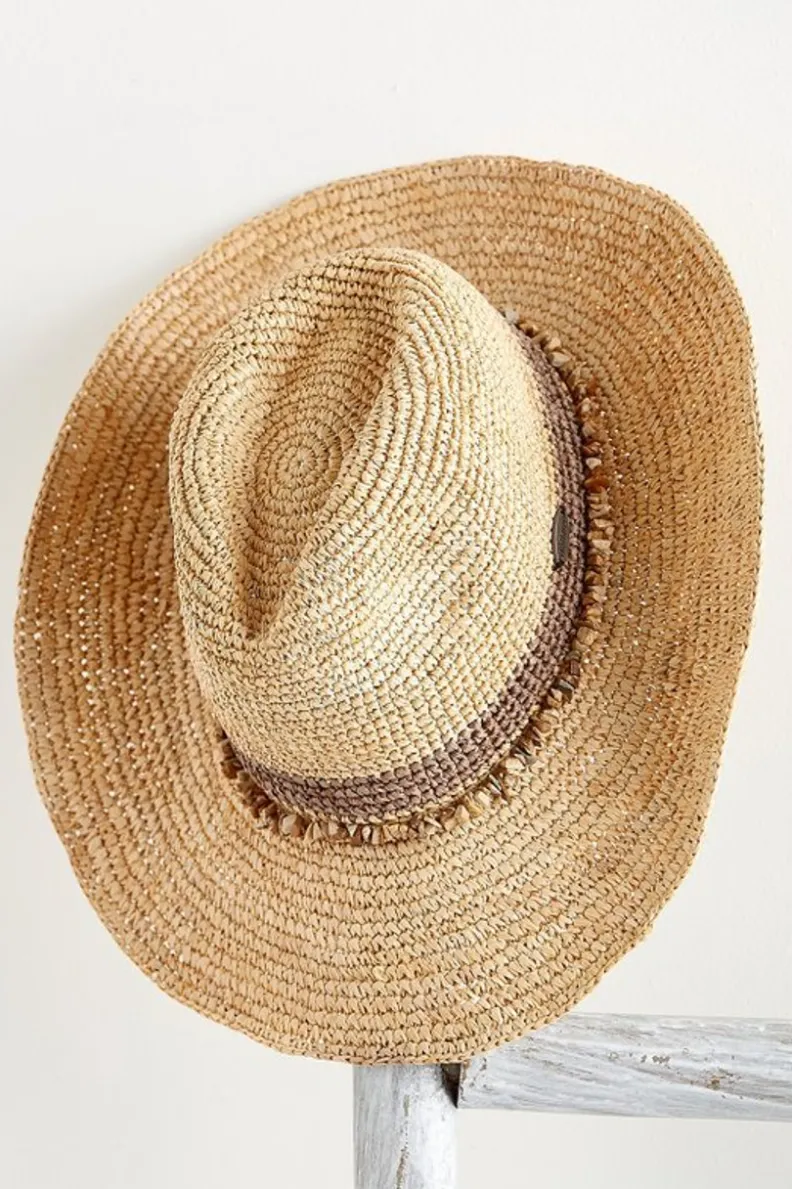 Soft Surroundings Tahitian Cowboy Hat| Jewelry|Hats