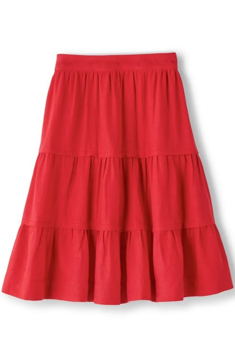 Soft Surroundings Talisa Linen Blend Skirt| Skirts