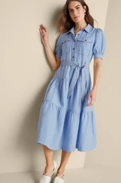 Soft Surroundings Tenley Midi Dress| Dresses