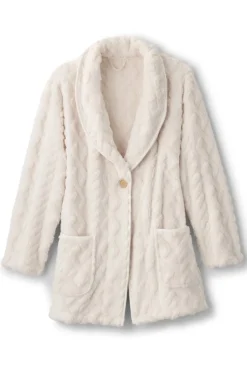 Soft Surroundings Textured Most Wonderful Cardi| Sweaters & Cardigans|Sleepwear & Lounge