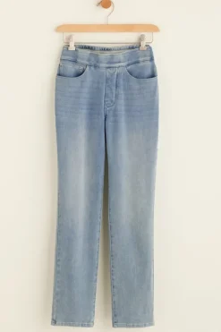 Soft Surroundings The Ultimate Denim Pull-On Crop| Jeans