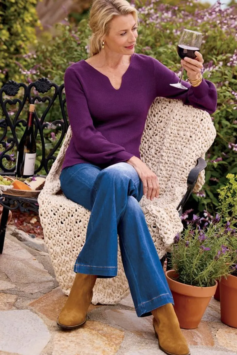Soft Surroundings The Ultimate Denim Trouser Jeans| Jeans
