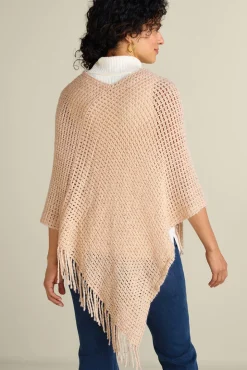 Soft Surroundings Touch Of Sparkle Poncho| Toppers|Jackets & Coats