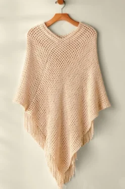 Soft Surroundings Touch Of Sparkle Poncho| Toppers|Jackets & Coats