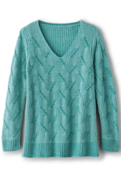 Soft Surroundings Trina Chenille Sweater| Tops|Sweaters & Cardigans
