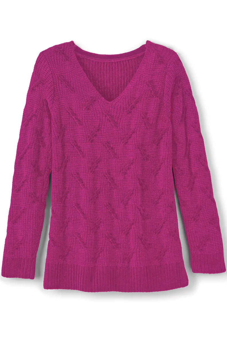 Soft Surroundings Trina Chenille Sweater| Tops|Sweaters & Cardigans