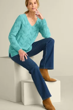 Soft Surroundings Trina Chenille Sweater| Tops|Sweaters & Cardigans