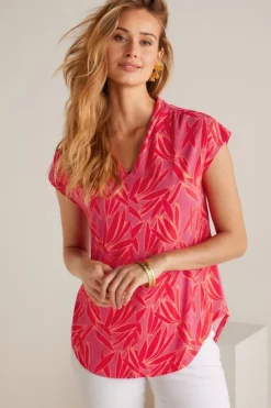 Soft Surroundings Twilight Luau Printed Tunic| Tops