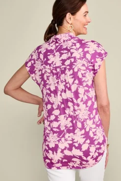 Soft Surroundings Twilight Luau Printed Tunic| Tops