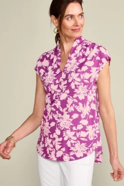 Soft Surroundings Twilight Luau Printed Tunic| Tops
