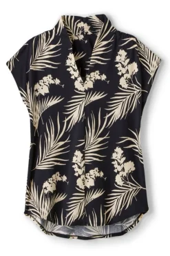 Soft Surroundings Twilight Luau Printed Tunic| Tops
