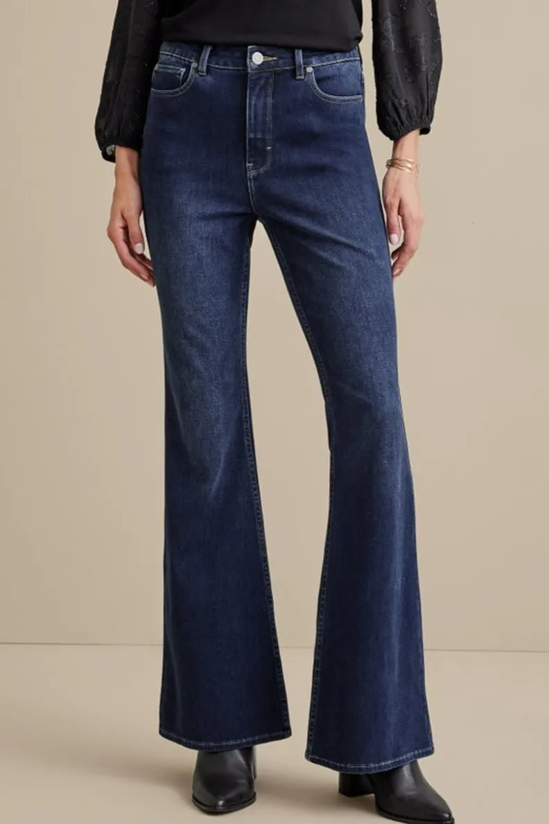 Soft Surroundings Ultimate Denim Flare Jeans| Jeans