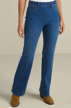 Soft Surroundings Ultimate Denim Pull-On Bootcut Jeans| Jeans
