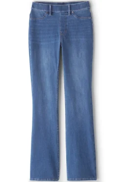 Soft Surroundings Ultimate Denim Pull-On Bootcut Jeans| Jeans