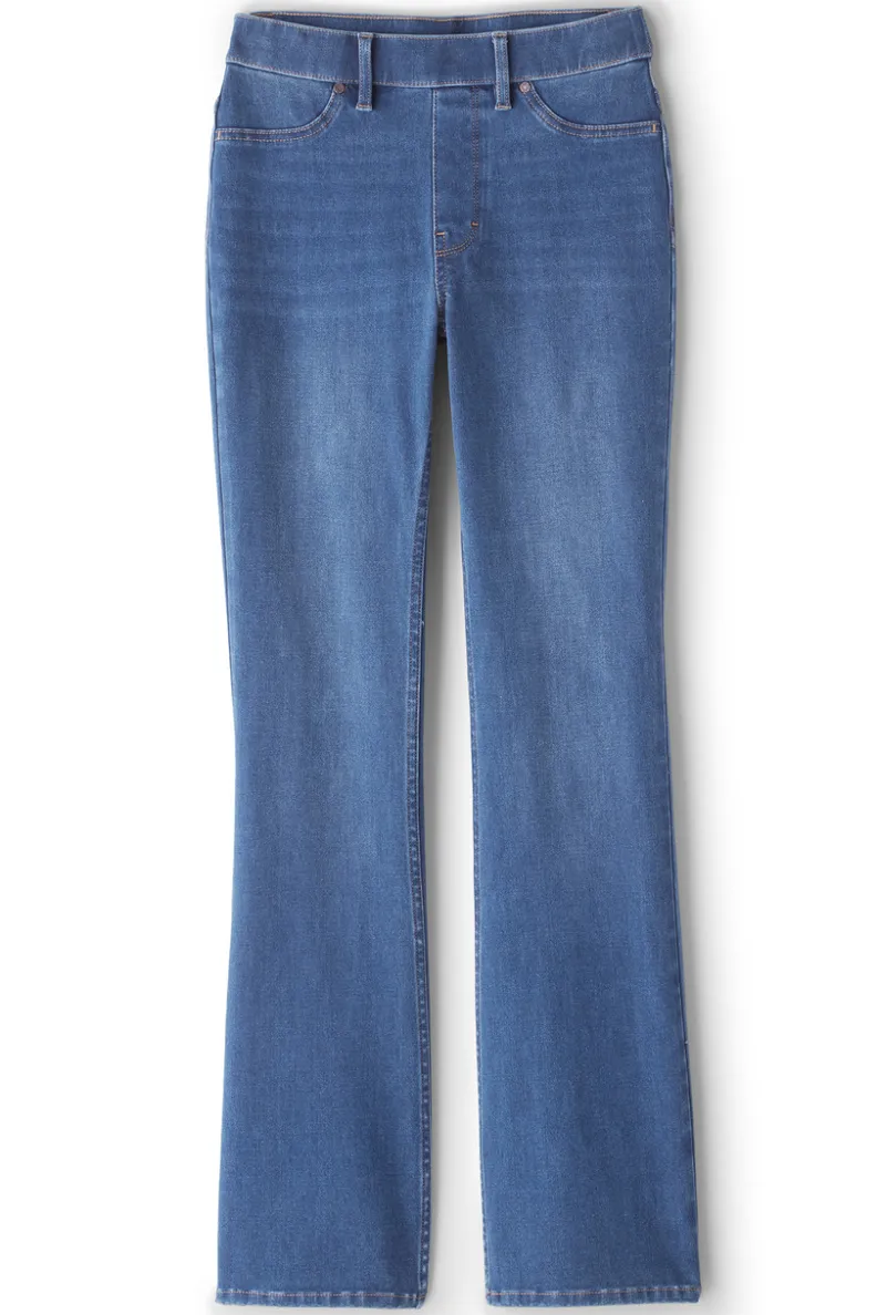 Soft Surroundings Ultimate Denim Pull-On Bootcut Jeans| Jeans