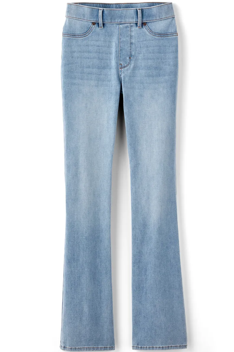 Soft Surroundings Ultimate Denim Pull-On Bootcut Jeans| Jeans