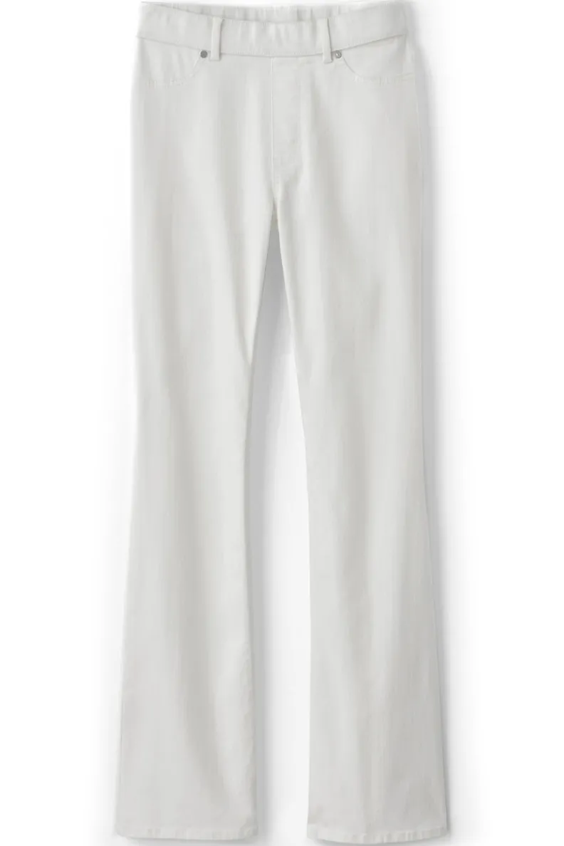 Soft Surroundings Ultimate Denim Pull-On Bootcut Jeans| Jeans
