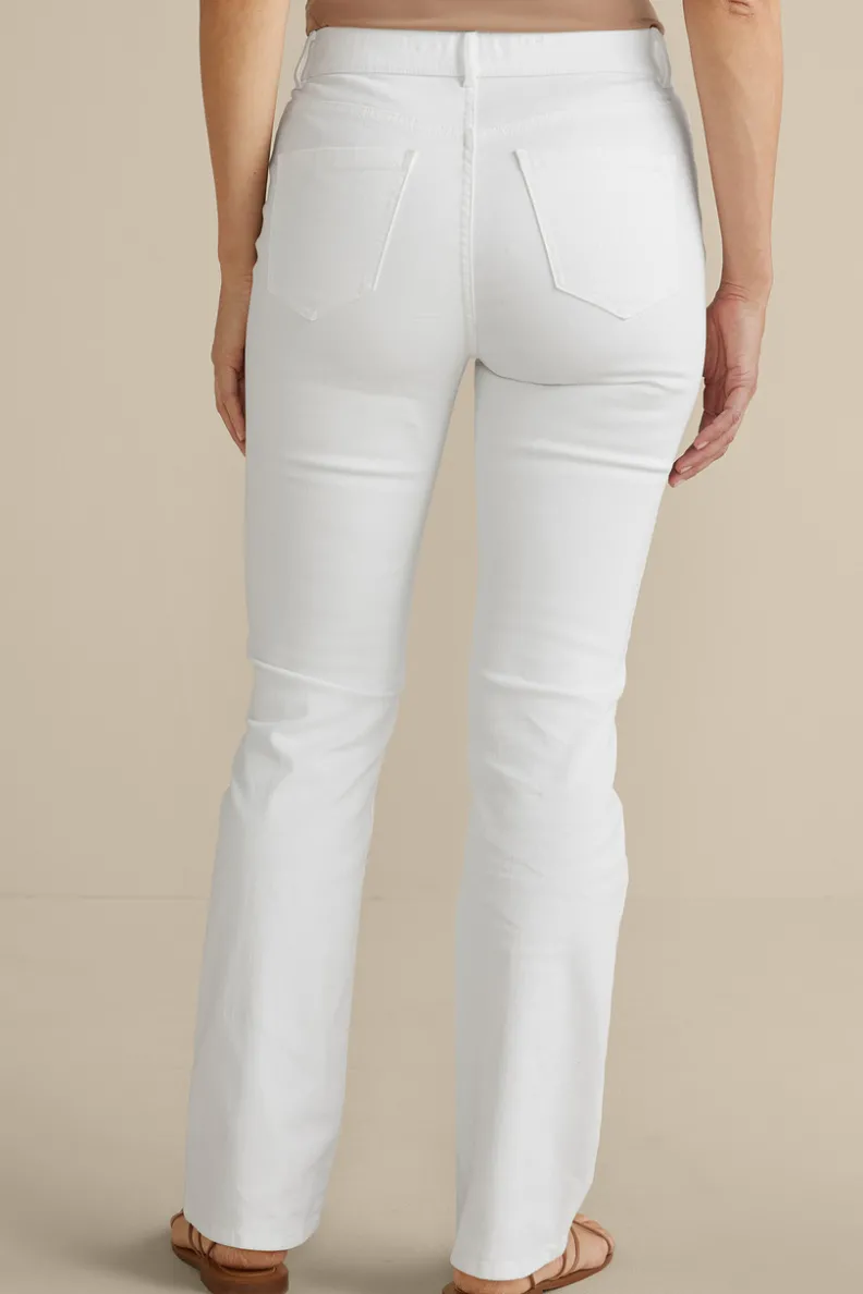 Soft Surroundings Ultimate Denim Pull-On Bootcut Jeans| Jeans
