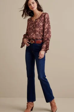 Soft Surroundings Ultimate Denim Pull-On Bootcut Jeans| Jeans