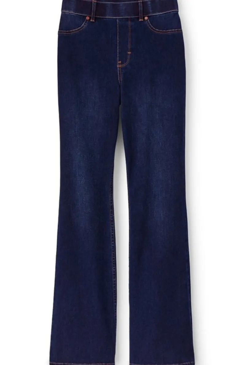 Soft Surroundings Ultimate Denim Pull-On Bootcut Jeans| Jeans