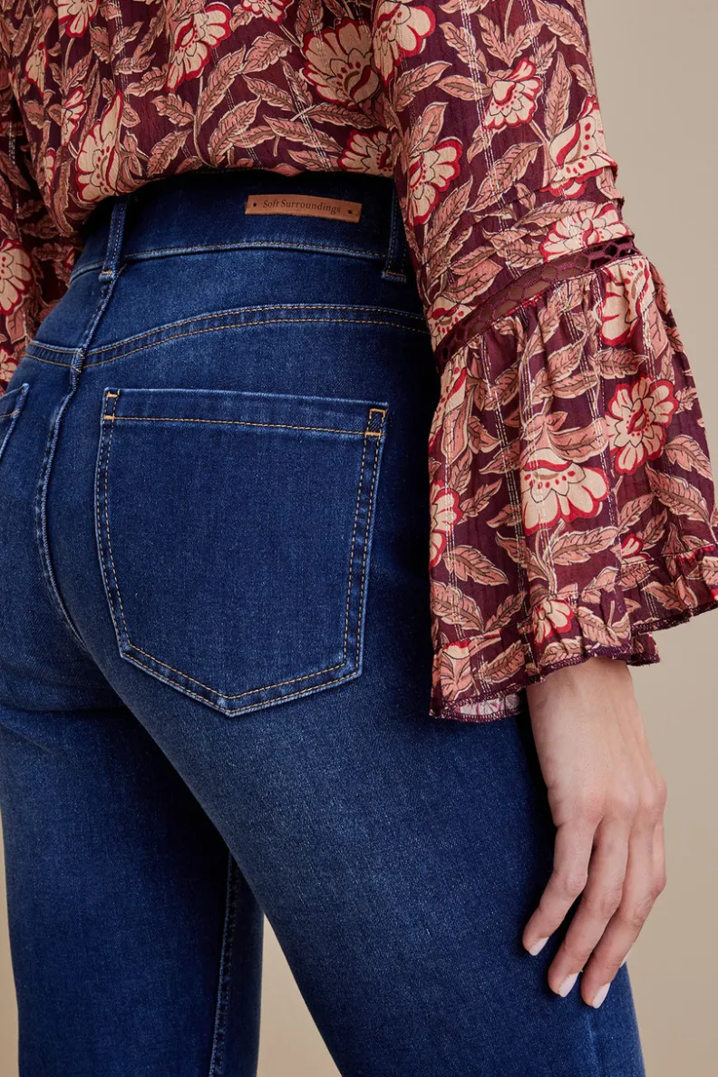 Soft Surroundings Ultimate Denim Pull-On Bootcut Jeans| Jeans